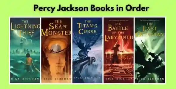 Percy Jackson books in order